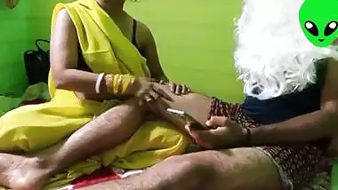 Big Boobs Indian Bahu Fucks with her old Sasur Ji jabardasti everyday after husband leaves