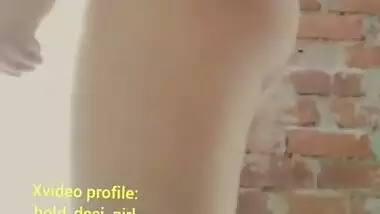 Chubby indian Girl getting naked for her boyfriend