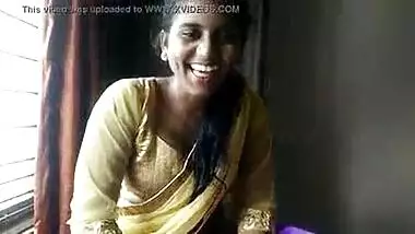 Hot village girl trying out her first selfie nude video for Bf