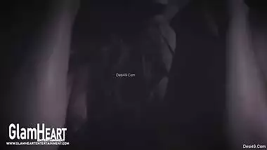 Amateur Desi teen comes to a porn studio to perform XXX show in the dark