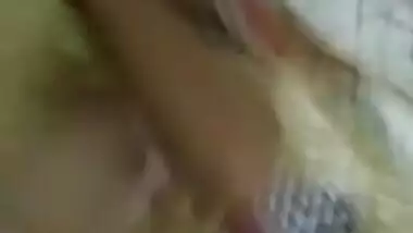 Enticing Indian doesn't know how to react when cameraman films her