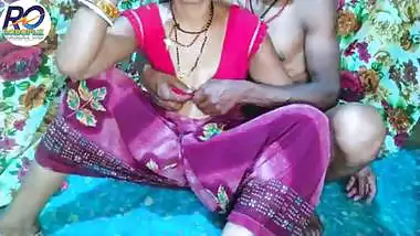 Desi Bhabhi looks so cool and having sex with brother-in-law in red saree, Hindi audio, Claire Vais