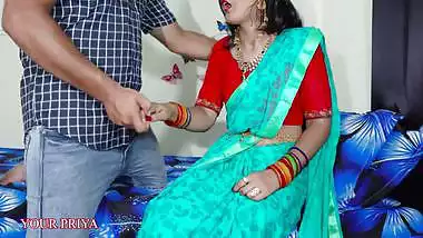 Step-sister Priya got long anal fuck with squirting on her engagement in clear hindi audio