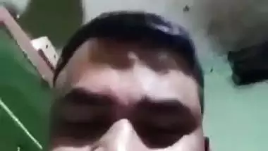Jija shoots his desi sex video with his desi Sali