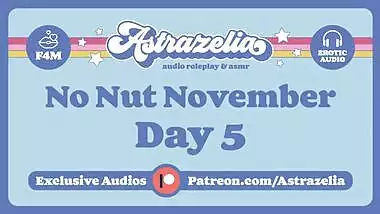 No Nut November Challenge - Day 5 [Masturbating] [Tasting My Cum] [Real Wet Pussy] [ASMR]