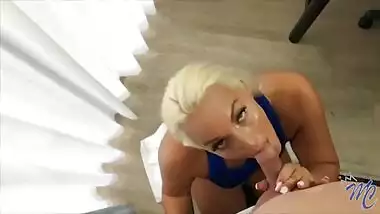 Macy Cartel Blows Peeping Boyfriend